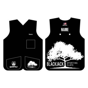 Blackjack Sporting Clays Black Vest