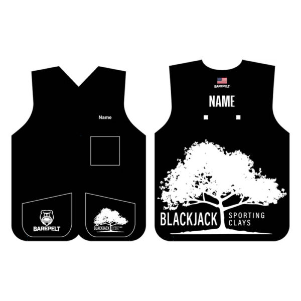 Blackjack Sporting Clays Black Vest