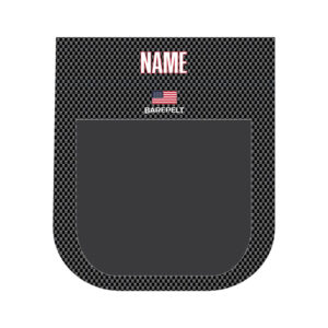 Carbon Fiber Dark Gray Barepelt Pouch