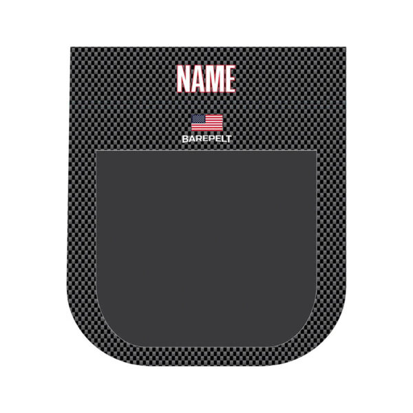 Carbon Fiber Dark Gray Barepelt Pouch