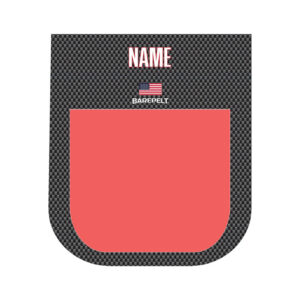 Carbon Fiber Grapefruit Barepelt Pouch