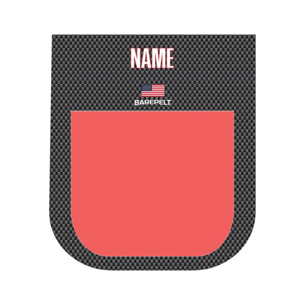 Carbon Fiber Grapefruit Barepelt Pouch