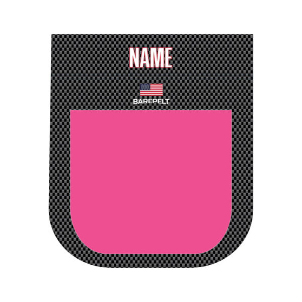 Carbon Fiber Hot Pink Barepelt Pouch