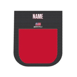 Carbon Fiber Red Barepelt Pouch