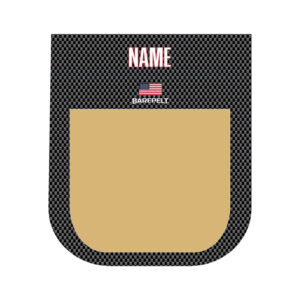Carbon Fiber Vegas Gold Barepelt Pouch