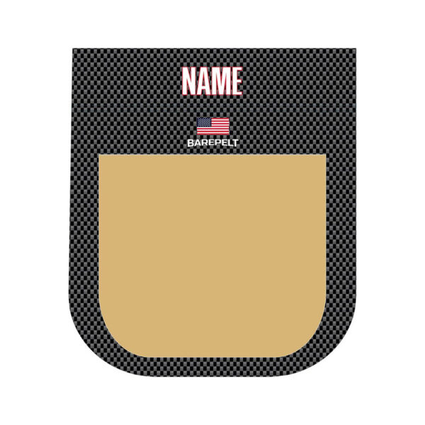 Carbon Fiber Vegas Gold Barepelt Pouch