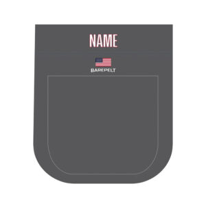Charcoal Barepelt Pouch