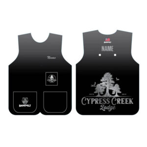 Cypress Creek Shooting Lodge Silver Vest
