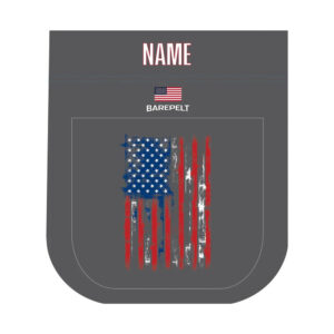 USA Charcoal Barepelt Pouch